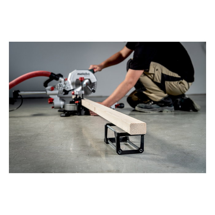 Metabo KGS 254 M Sierra ingletadora de doble bisel 254 mm (KGS254M) 4500 RPM, corte 215x47 mm, 1450 W