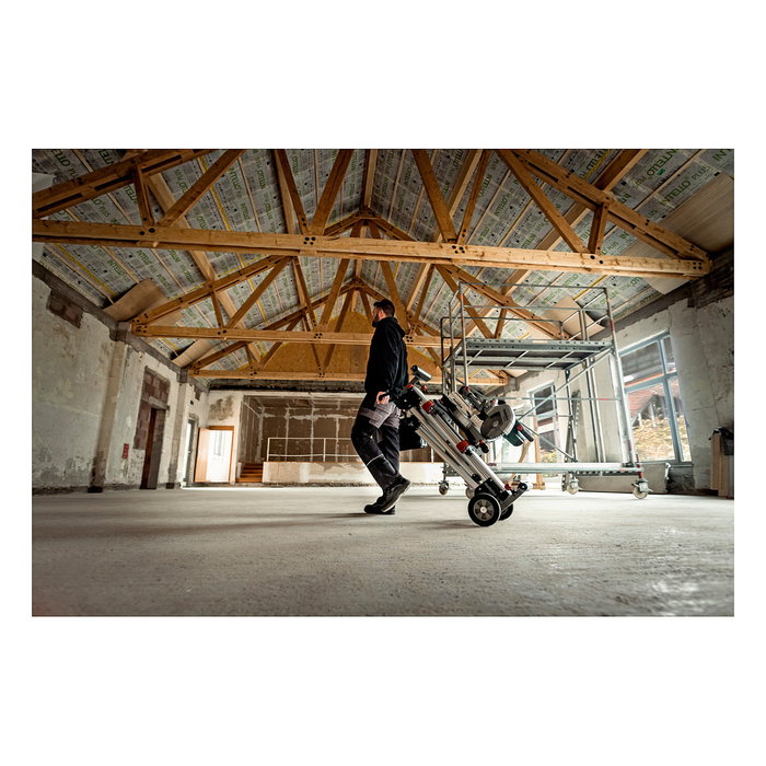 Metabo KGS 254 M Sierra ingletadora de doble bisel 254 mm (KGS254M) 4500 RPM, corte 215x47 mm, 1450 W