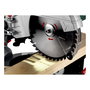 Metabo KGS 254 M Sierra ingletadora de doble bisel 254 mm (KGS254M) 4500 RPM, corte 215x47 mm, 1450 W