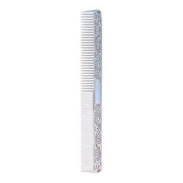 Zzmen Peine de Aluminio Pequeño Space Aluminium Styling Comb
