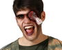 Cicatriz Ojo Colgante Sangriento Efecto 3D Para Disfraz De Terror Halloween Horror