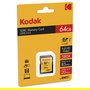 Kodak Tarjeta de Memoria 64GB SDXC UHS-I U1 V10 Premium EKMSD64GXC10K Velocidad 85MB/s