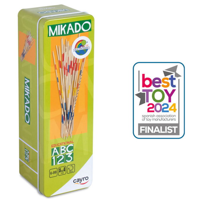Cayro Juego Mikado en caja de metal, 41 piezas Cayro Juego Mikado en caja de metal, 41 piezas