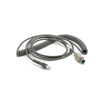 Zebra CBA-U28-C15ZBR Cable de carga de 4,57 m