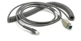 Zebra CBA-U28-C15ZBR Cable de carga Negro 4,57 m
