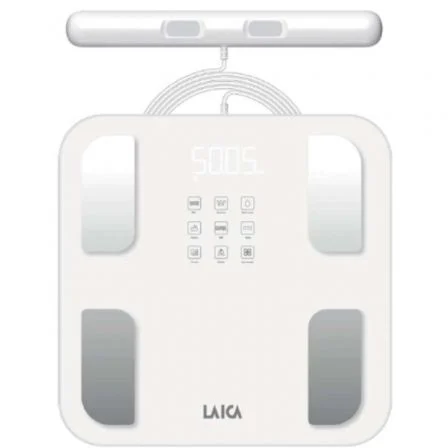 Laica Báscula de Baño PS1072 Análisis Composición Corporal Hasta 180kg Laica Báscula de Baño PS1072 Análisis Composición Corporal Hasta 180kg