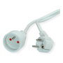 VALUE Cable de extensión de contacto de protección, 10 m, Blanco