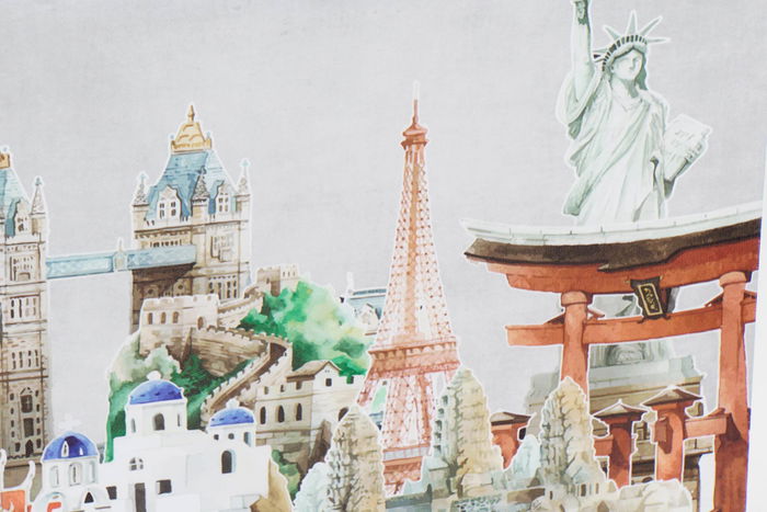 DKD Home Decor Cuadro Lienzo Ciudad Multicolor 2 x 30 x 90 cm (2 Unidades) DKD Home Decor Cuadro Lienzo Ciudad Multicolor 2 x 30 x 90 cm (2 Unidades)