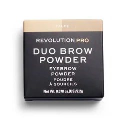 Makeup Revolution Revolution Pro Polvo para cejas Vegano, Topo