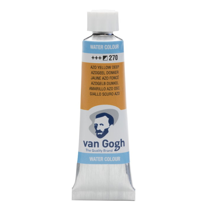 Van Gogh Acuarela Tubo 10 ml Amarillo Azo Oscuro 270 Van Gogh Acuarela Tubo 10 ml Amarillo Azo Oscuro 270