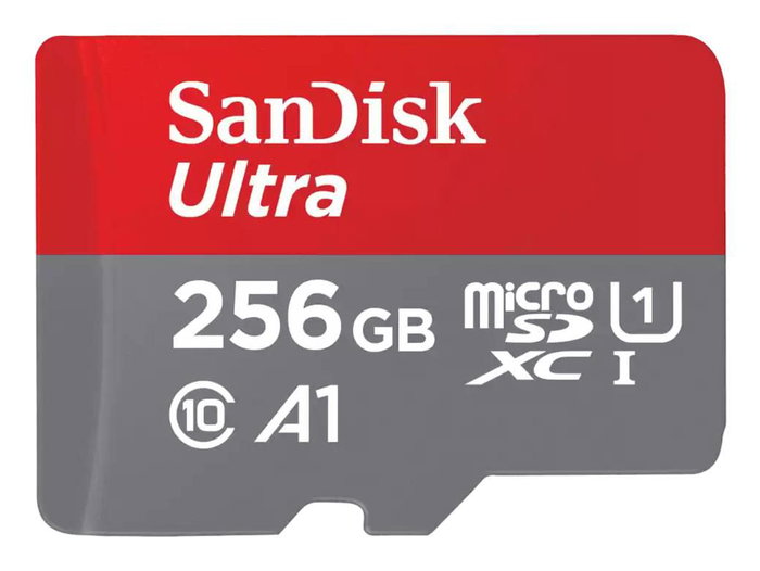 Sandisk Ultra microSDXC 256GB 150MB/s Clase 10 con Adaptador