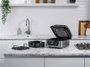 Ninja AG301EU Foodi Grill y Freidora de Aire 5 en 1 Negro/Plateado