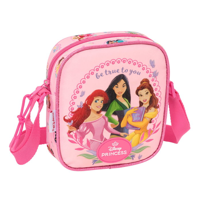 Bolso Bandolera Disney Princess Rosa 16 x 18 x 4 cm Bolso Bandolera Disney Princess Rosa 16 x 18 x 4 cm