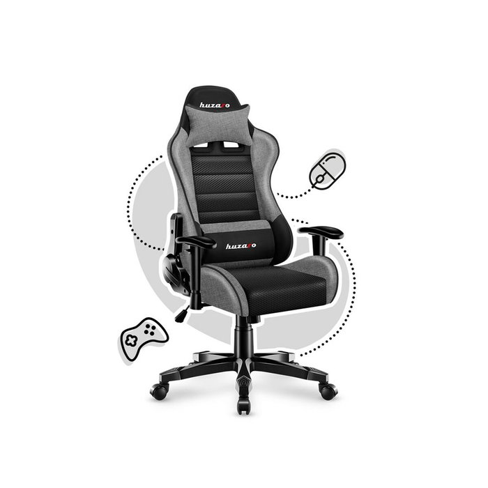 Silla Gaming Huzaro HZ-Ranger 6.0 Grey Mesh Negro/Gris Silla Gaming Huzaro HZ-Ranger 6.0 Grey Mesh Negro/Gris