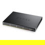 Zyxel XGS2220-54FP Conmutador L3 Gestionado con 48 Puertos Gigabit PoE y 4 SFP+ | 50+4P POE M RM | Montaje en Rack | 216 Gbit/s de Capacidad