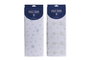 DKD Home Decor Stella maris Tapete Atlantico Azul Blanco 38 x 50 cm Microfibra (12 Unidades)