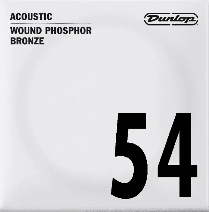 Dunlop Cuerda Acústica Phosphor Bronze .054 Set de 12 (Set de 12)
