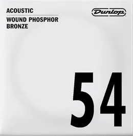 Dunlop Cuerda Acústica Phosphor Bronze .054 Set de 12 (Set de 12)