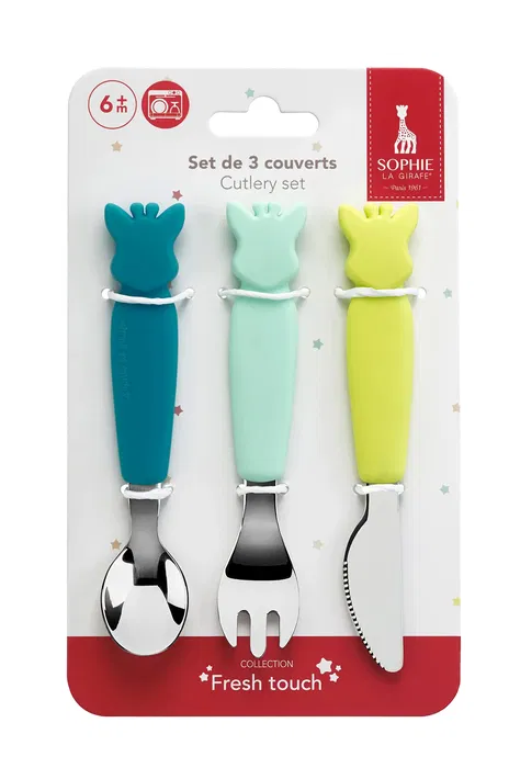 Sophie La Girafe Cubiertos de Silicona VUL3056564800072