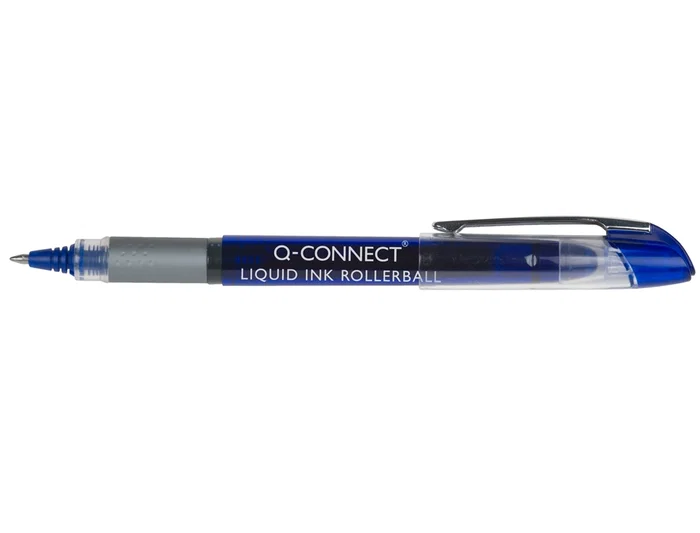 Q-connect Rotulador Roller Azul 0,5 mm