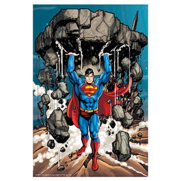Prime 3d Puzzle 3D Lenticular Superman Dc Comics 31 x 46 cm