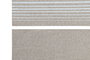 DKD Home Decor Individuales Beige Negro Poliester Lino 30x45 cm (12 Unidades)