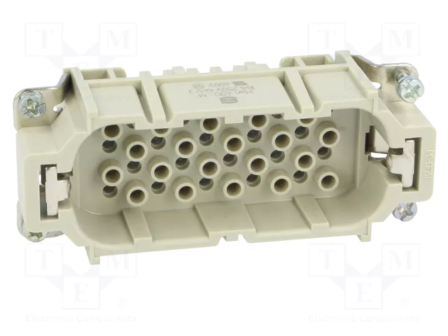 HARTING Han® D Insert Crimp Macho de 40 Pos. HARTING Han® D Insert Crimp Macho de 40 Pos.
