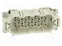 HARTING Han® D Insert Crimp Macho de 40 Pos.
