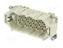 HARTING Han® D Insert Crimp Macho de 40 Pos.