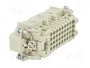HARTING Han® D Insert Crimp Macho de 40 Pos.