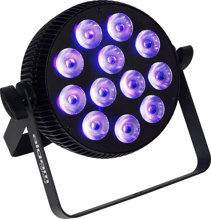 Algamlight Foco Proyector Led 12x10W RGBWAU Slim