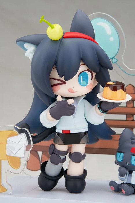 Arknights Estatua PVC Dessert Time Series Q-figure Blaze 11 cm