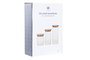 DKD Home Decor Set de 3 Botes de Borosilicato y Acacia Letras 1,8L