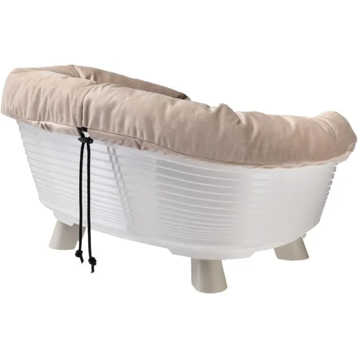 Ferplast SOFÁ TRONO 4 Cesta con cojín Blanco FER8010690209999