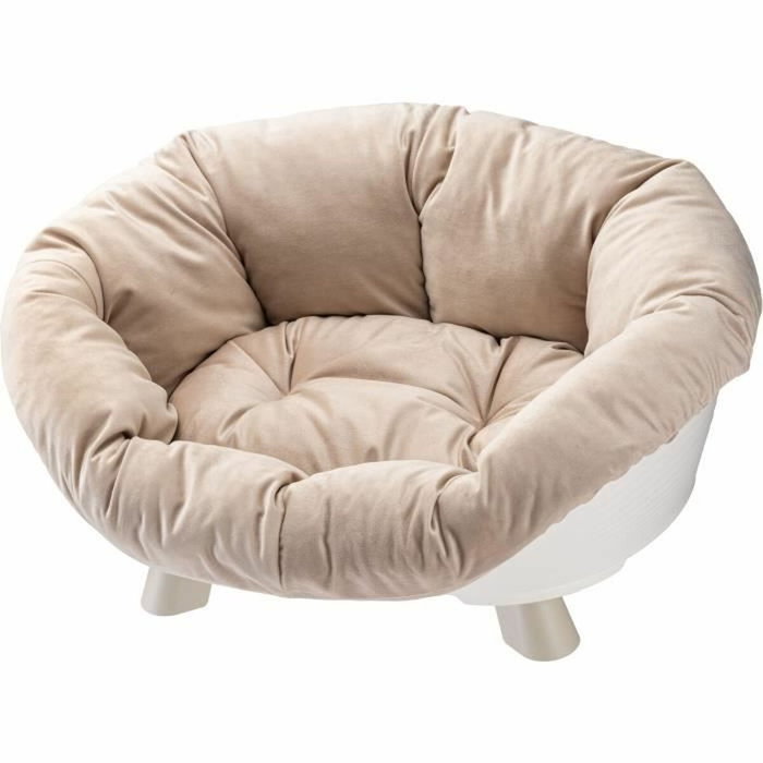 Ferplast Sofá Trono 4 con cojín - Blanco