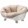Ferplast Sofá Trono 4 con cojín - Blanco