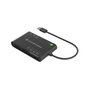 Conceptronic BIAN01B Lector de tarjetas inteligente y de memoria 7 en 1, USB 3.2 Gen 1, Negro