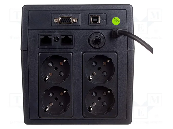 Digitus DN-170065 UPS Line-Interactive 1000VA/600W con AVR y 4 Tomas SCHUKO