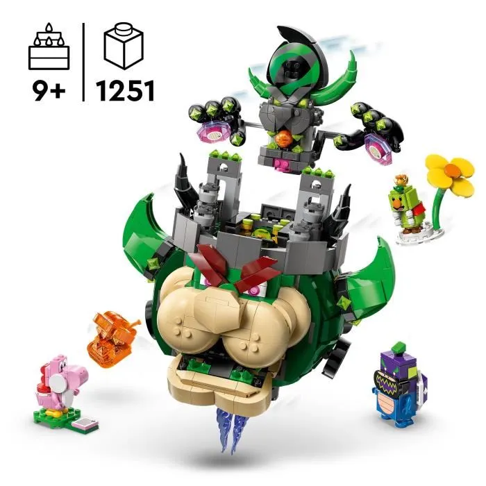 Lego Super Mario 72042 El Príncipe Florian y el Castillo de Bowser - Juego para niños a partir de 9 años