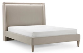 DKD Home Decor Cama Tradicional Gris Claro 223 x 135 x 196 cm