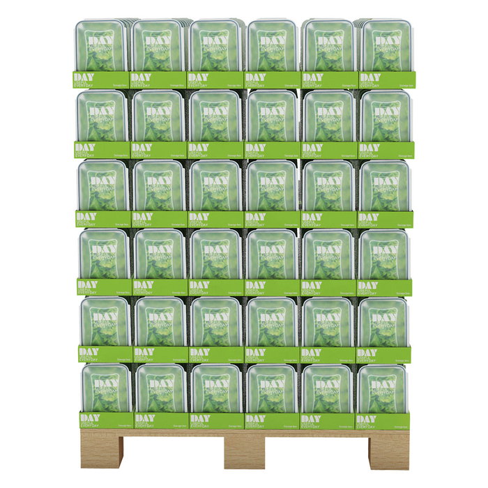 Day Hermético Rectangular Storage 0,5 L Libre de BPA Apto Lavavajillas Microondas Congelador