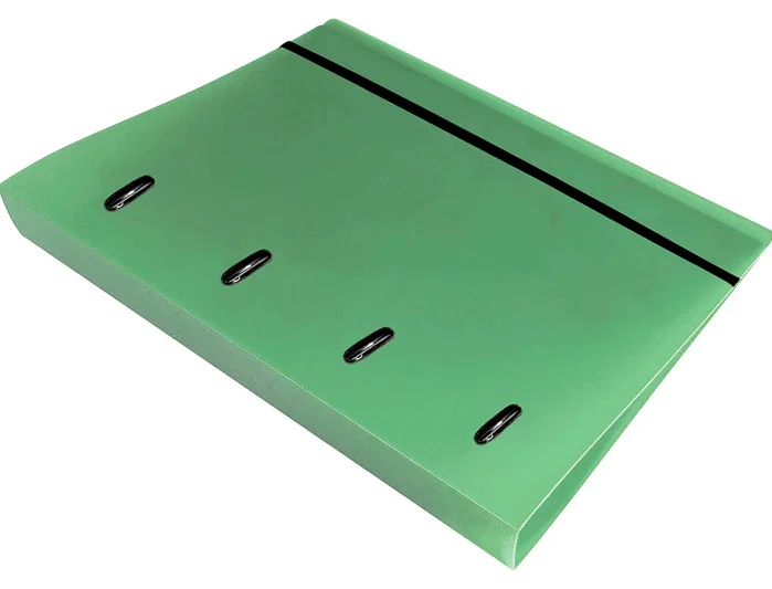 Liderpapel Carpeta con recambio A4 verde manzana con 100 hojas cuadrículas Liderpapel Carpeta con recambio A4 verde manzana con 100 hojas cuadrículas