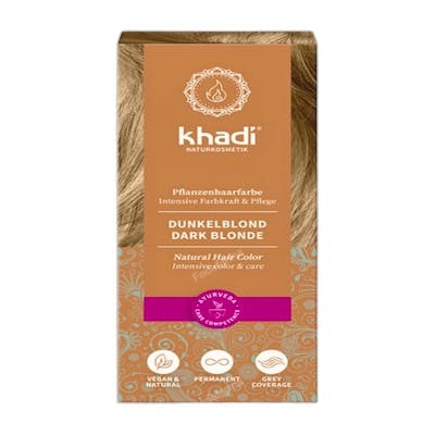 KHADI Tinte Herbal Color Rubio Oscuro Ceniza 100Gr KHADI Tinte Herbal Color Rubio Oscuro Ceniza 100Gr