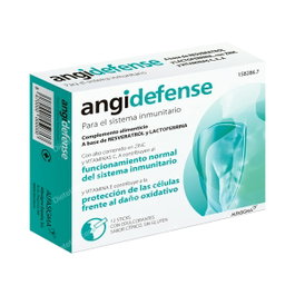 ANGIDEFENSE 12 Sticks Bucodispersables Sabor Cítrico