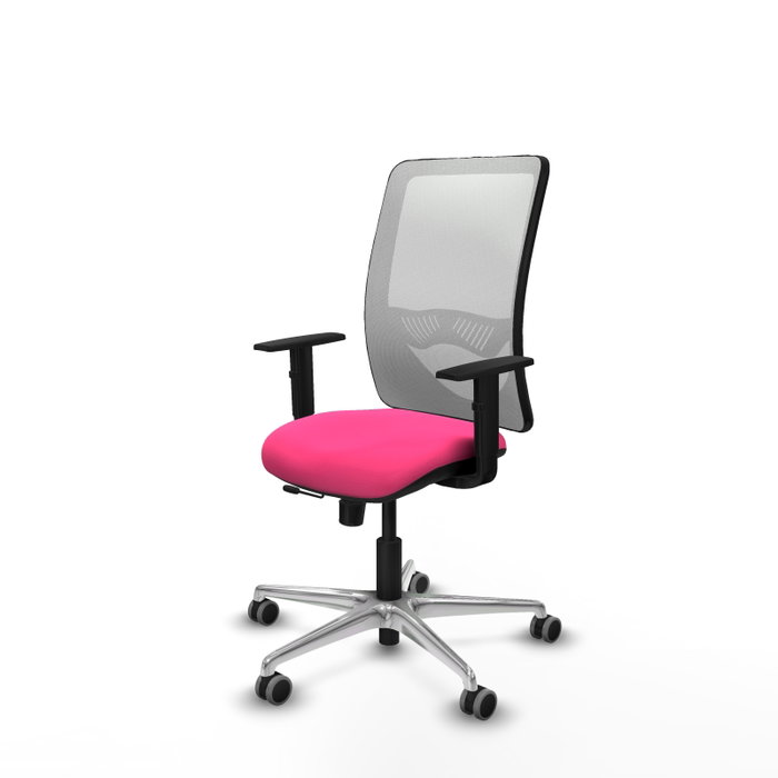 PIQUERAS Y CRESPO Silla de oficina Zulema Rosa y Blanco PIQUERAS Y CRESPO Silla de oficina Zulema Rosa y Blanco