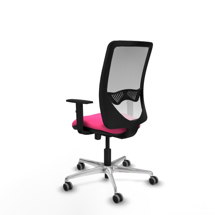PIQUERAS Y CRESPO Silla de oficina Zulema Rosa y Blanco PIQUERAS Y CRESPO Silla de oficina Zulema Rosa y Blanco
