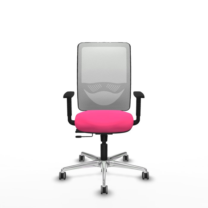 PIQUERAS Y CRESPO Silla de oficina Zulema Rosa y Blanco PIQUERAS Y CRESPO Silla de oficina Zulema Rosa y Blanco