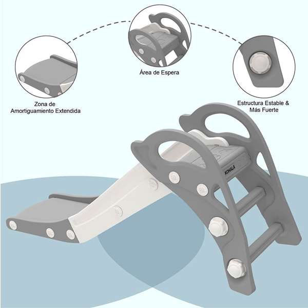 Ociotrends Tobogán Delfín 125x43x54,2 cm