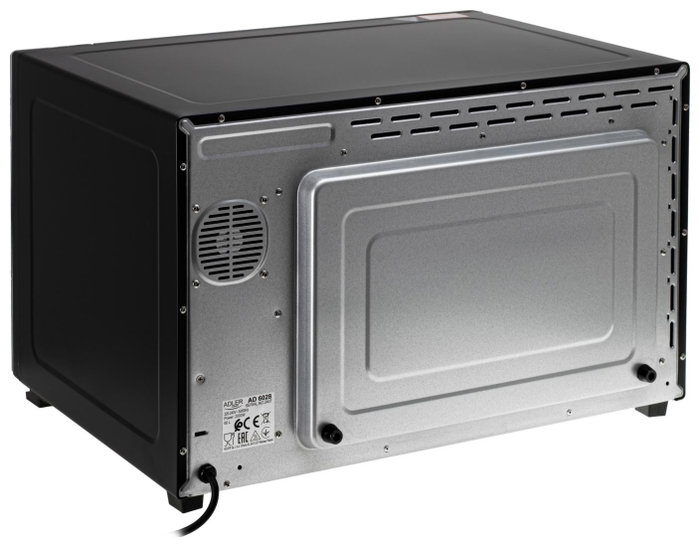 Adler AD 6028 Horno Eléctrico 60L Negro