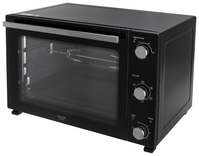 Adler AD 6028 Horno Eléctrico 60L Negro
